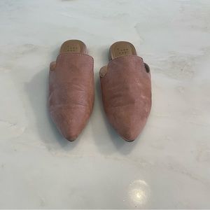 A New Day Blush Pink Mules Size 6.5